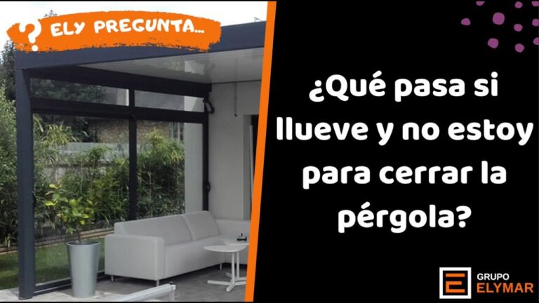 5 Cerramientos Efectivos para Protegerse de la Lluvia
