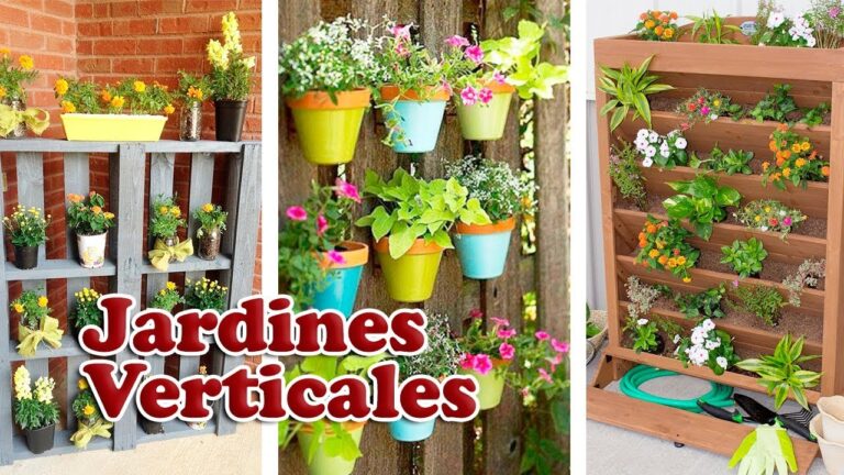 Ideas creativas para jardines verticales